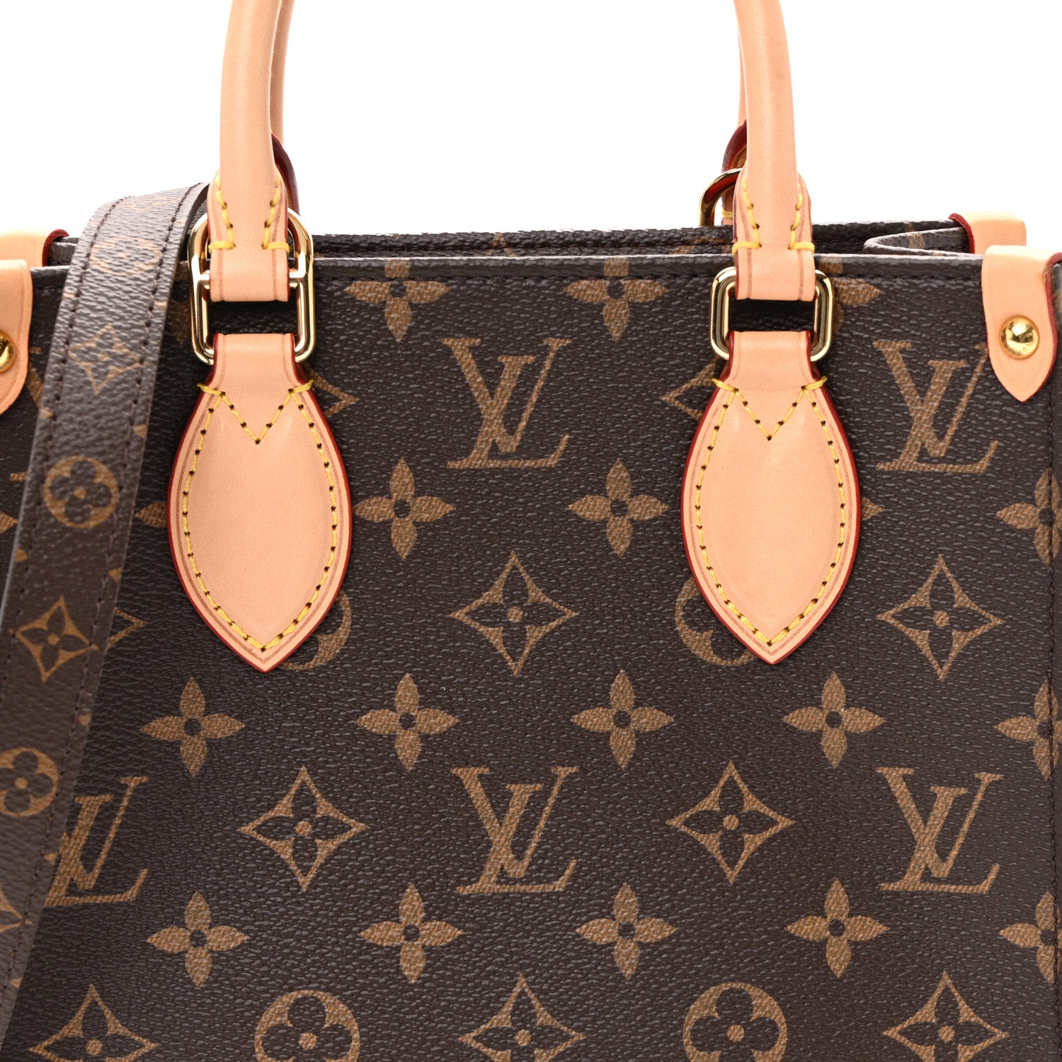 Louis Vuitton Monogram Sac Plat BB 7 of 10
