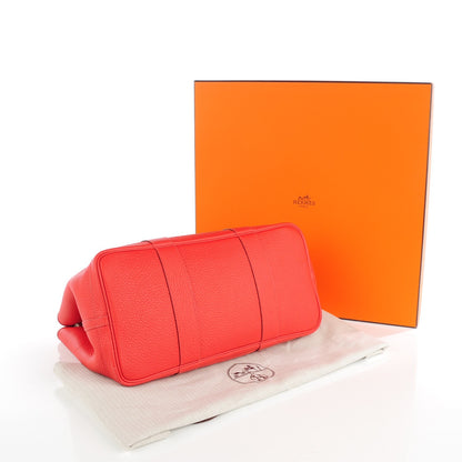 Hermes Vache Country Garden Party 36 MM Rouge Pivoine 6 of 10