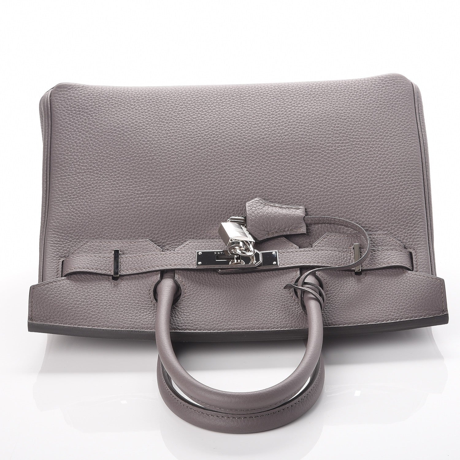 Hermes Togo Birkin 30 Etain 10 of 31