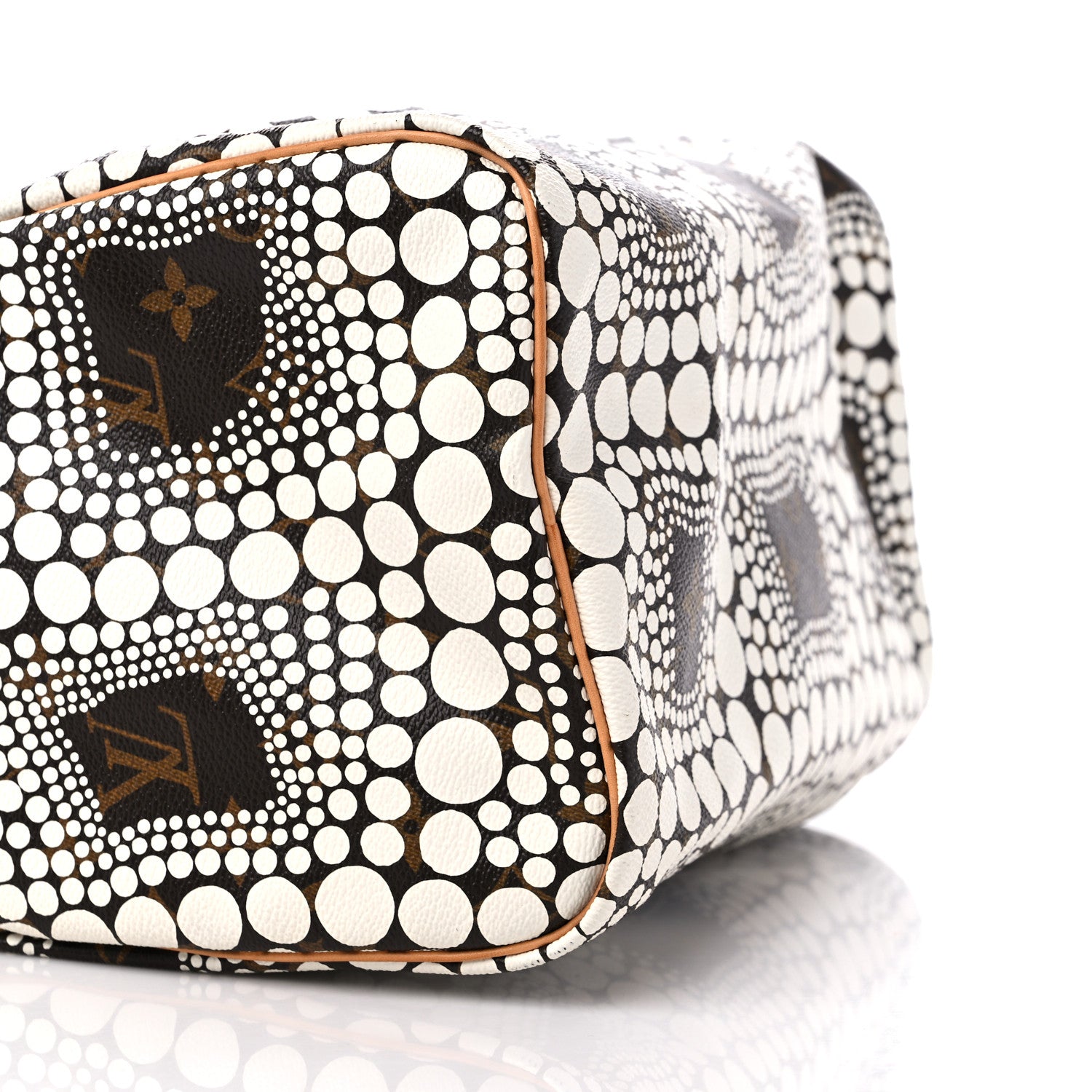 Louis Vuitton Monogram Kusama Town Speedy 30 White 8 of 13