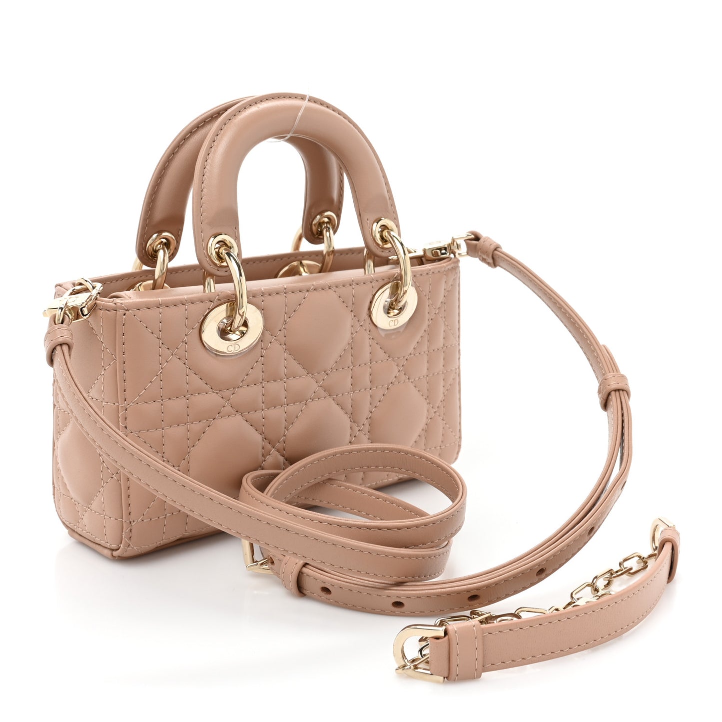 Lambskin Cannage Micro Lady D-Joy