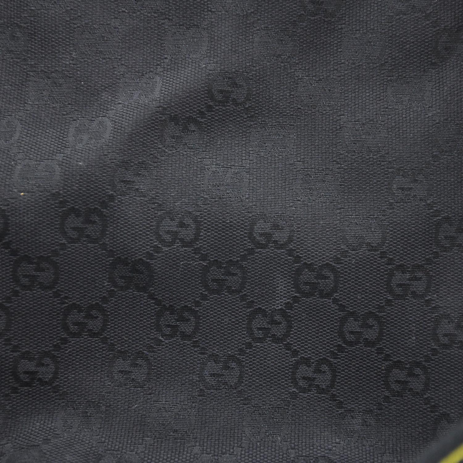 Gucci Monogram Medium Abbey Shoulder Bag Black 8 of 9