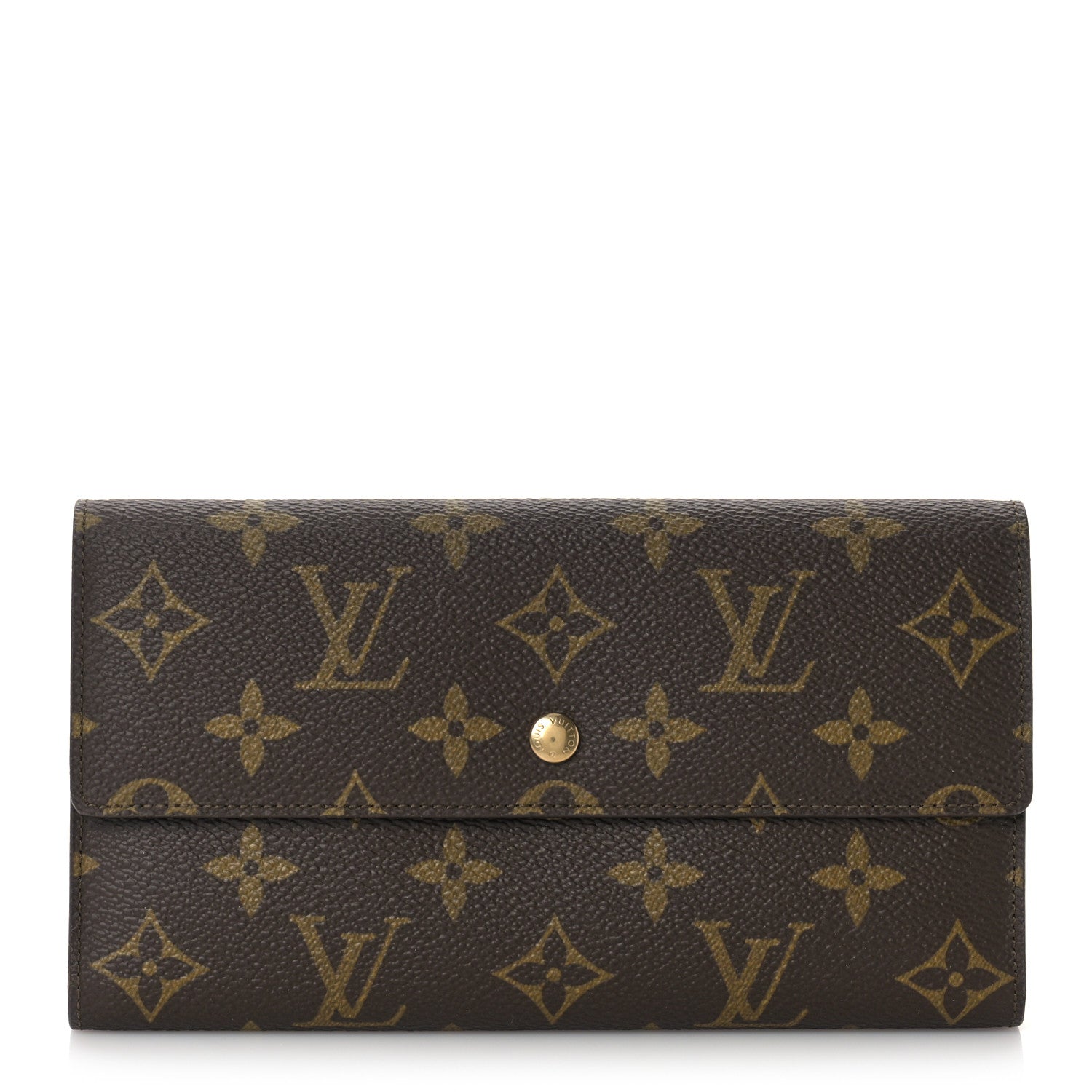 Louis Vuitton Monogram Porte Tresor International Wallet 1 of 10