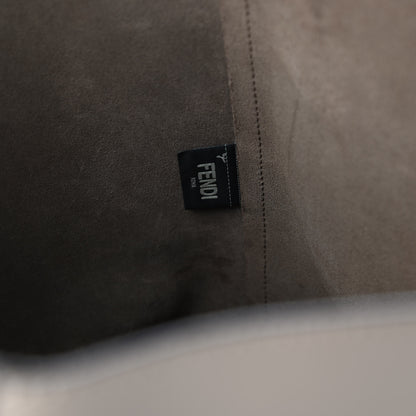 Fendi Textured Calfskin F is Fendi Shopping Tote Tortora Taupe 7 of 11