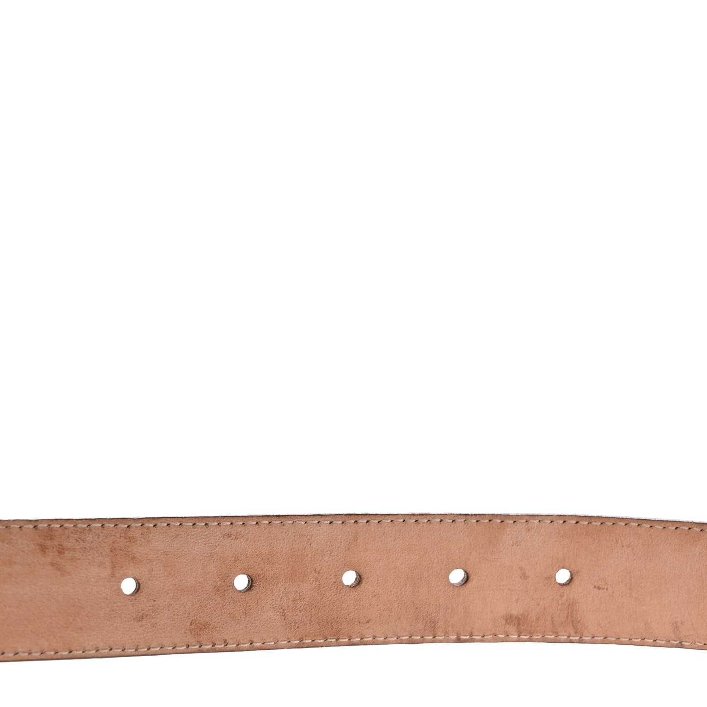 Guccissima Interlocking G Belt 80 32 Chocolate