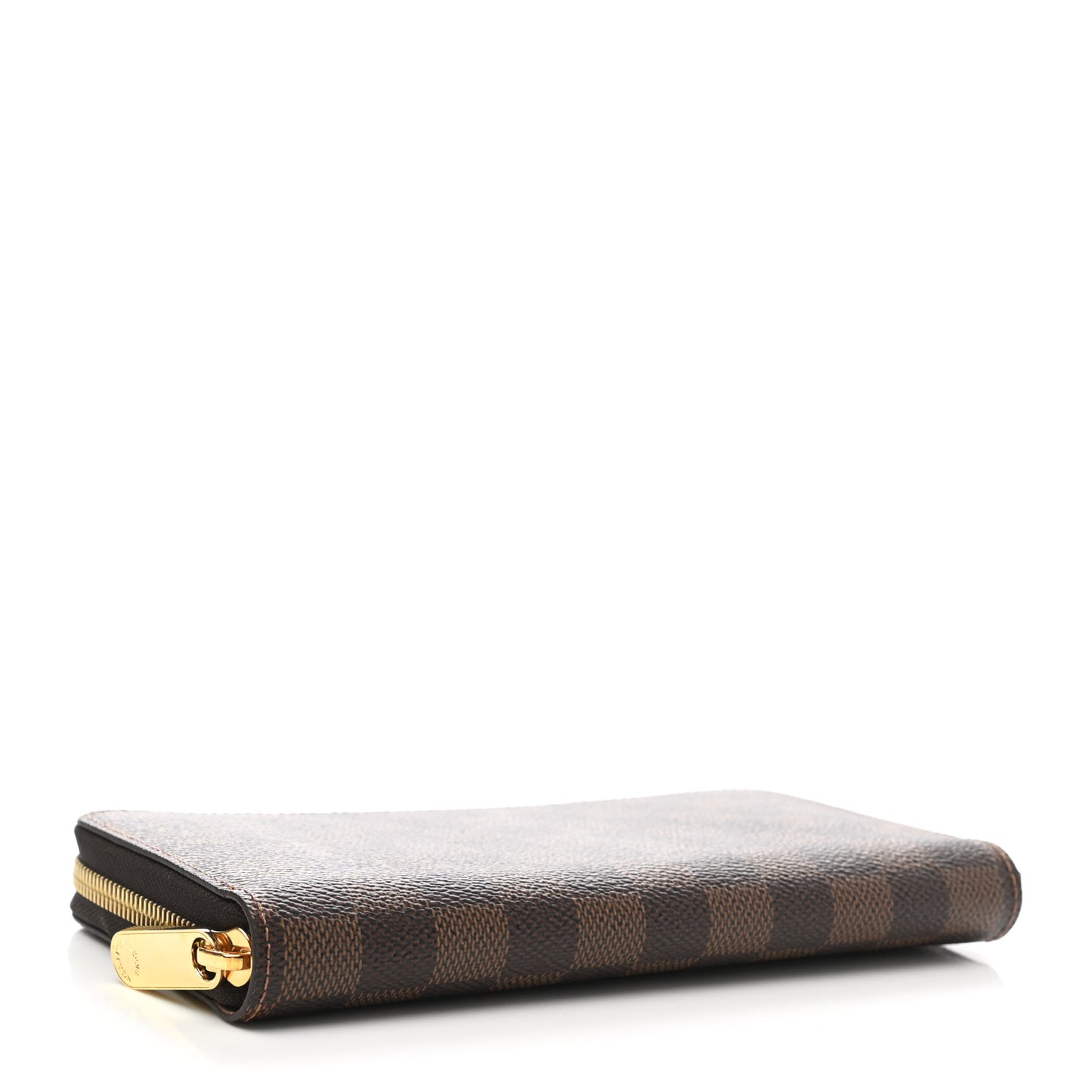 Damier Ebene Zippy Wallet Rose Ballerine