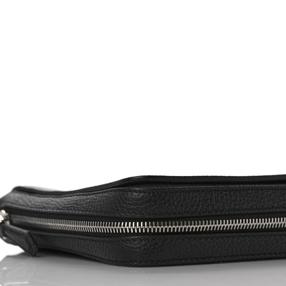 Fendi Cuoio Romano Selleria Messenger Black 7 of 8