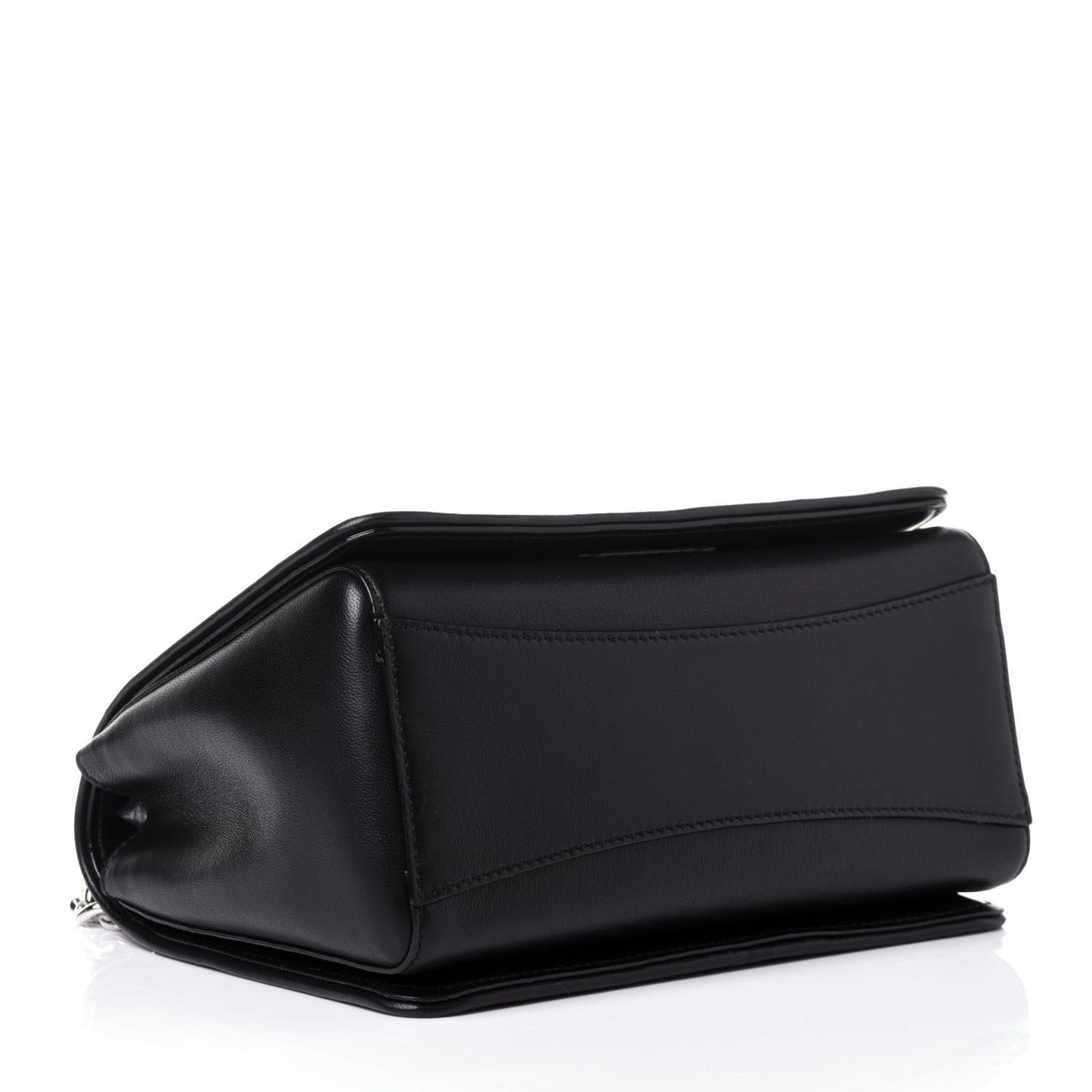 Lambskin Small Helia Shoulder Bag Black