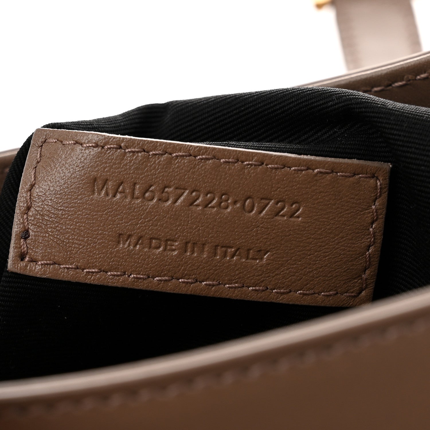 Saint Laurent Smooth Calfskin Le 5 A 7 Hobo Taupe 7 of 12