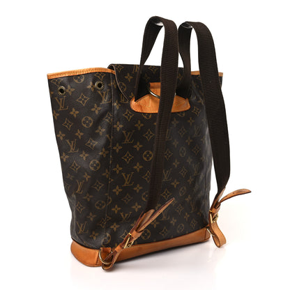 Louis Vuitton Monogram Montsouris GM Backpack 3 of 10