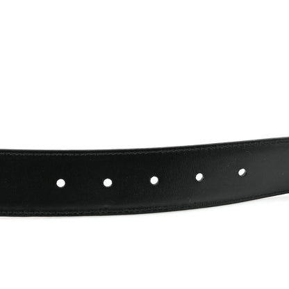 Prada Saffiano Buckle Belt 80 32 Black 5 of 5