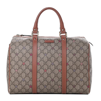 Gucci GG Supreme Stars Medium Joy Boston Pink 1 of 16
