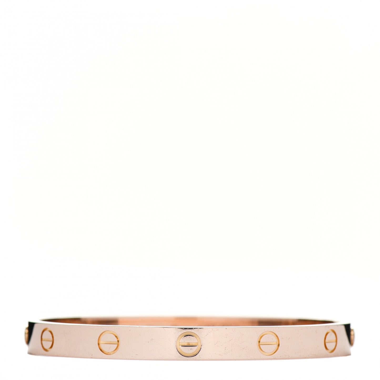 18K Pink Gold LOVE Bracelet 17