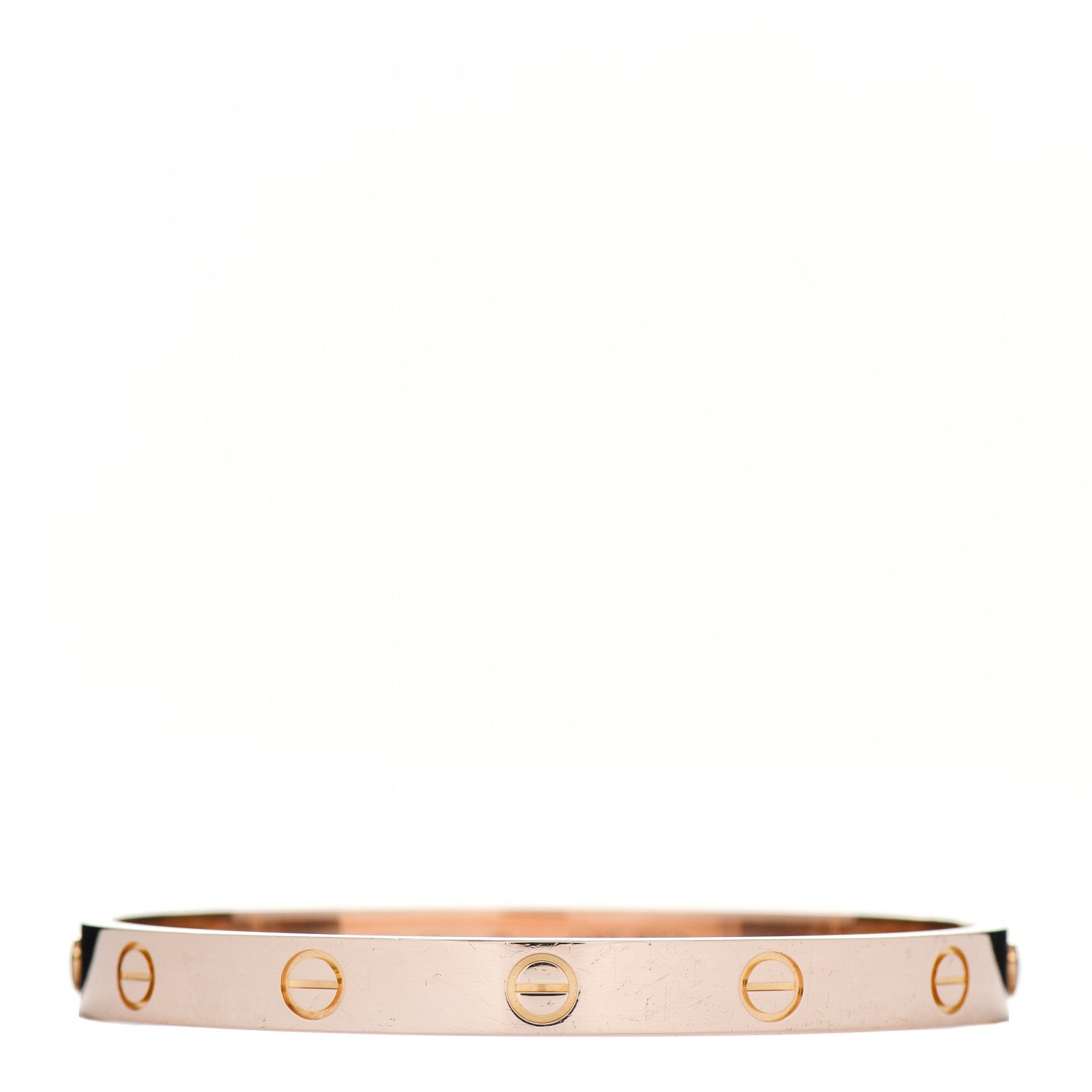 Cartier 18K Pink Gold LOVE Bracelet 17 1 of 4