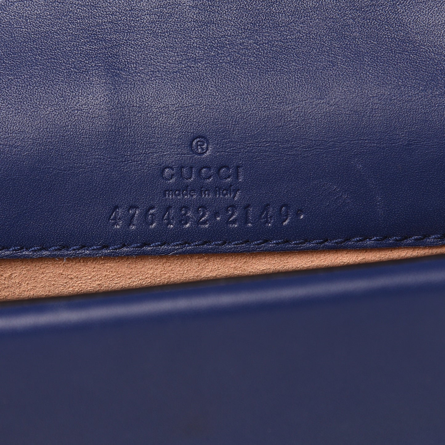 Velvet Super Mini Dionysus Shoulder Bag Cobalt