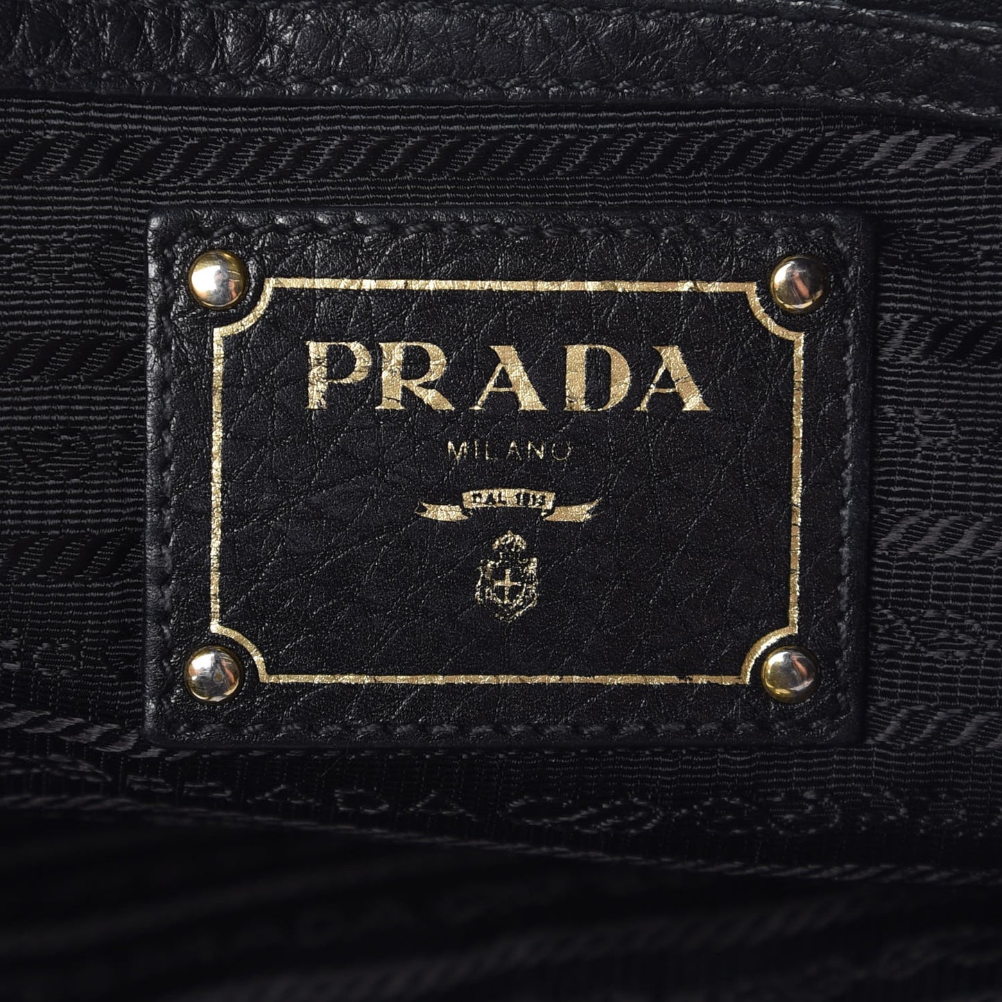 Vitello Daino Tote Black
