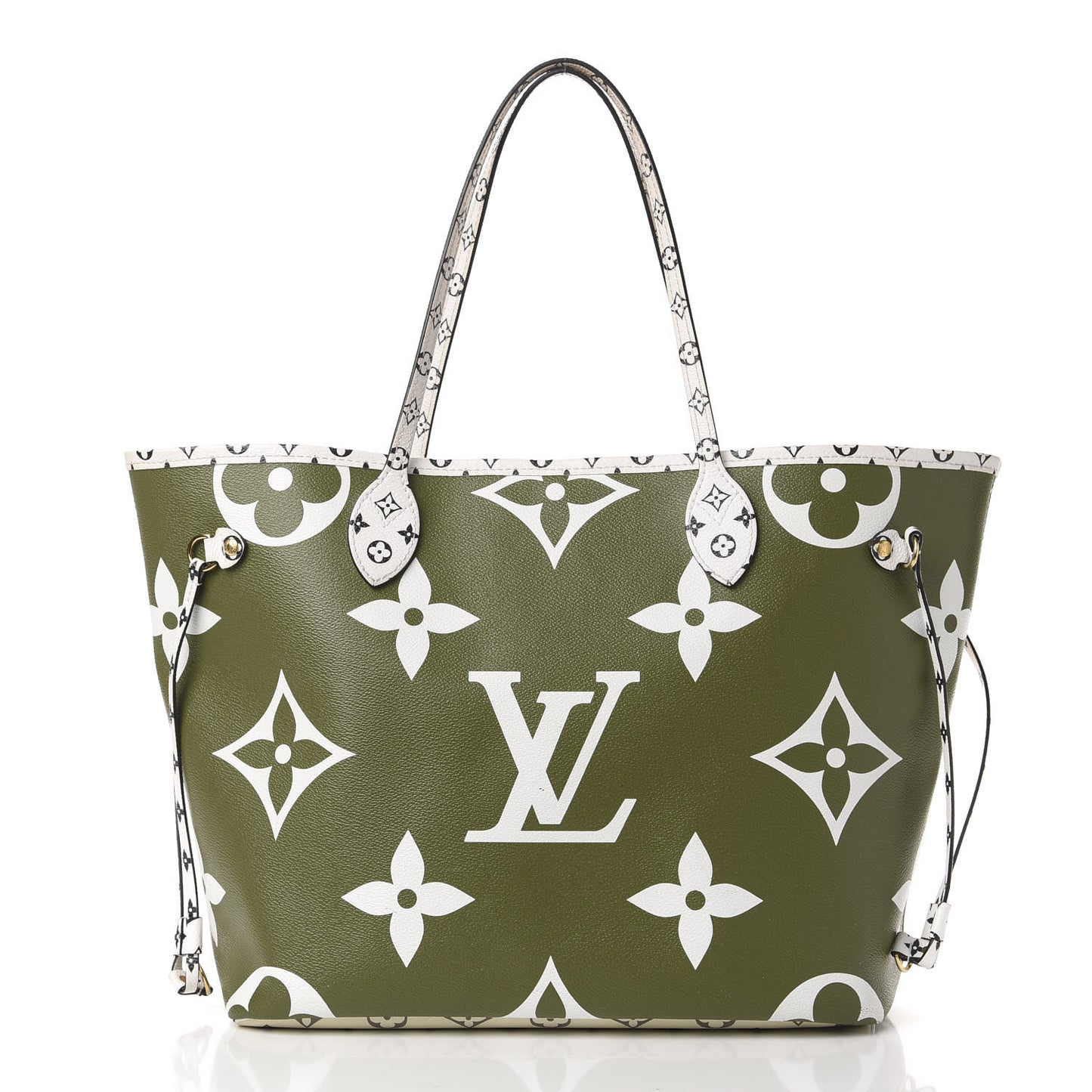 Monogram Giant Neverfull MM Kaki
