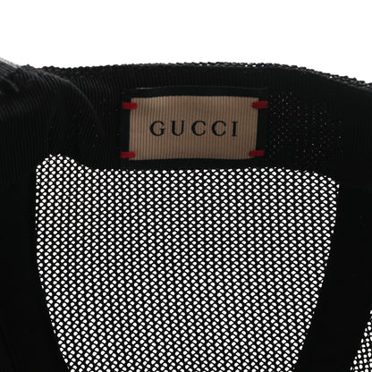 Gucci GG Supreme Monogram Kingsnake Print Baseball Hat L Black 8 of 9