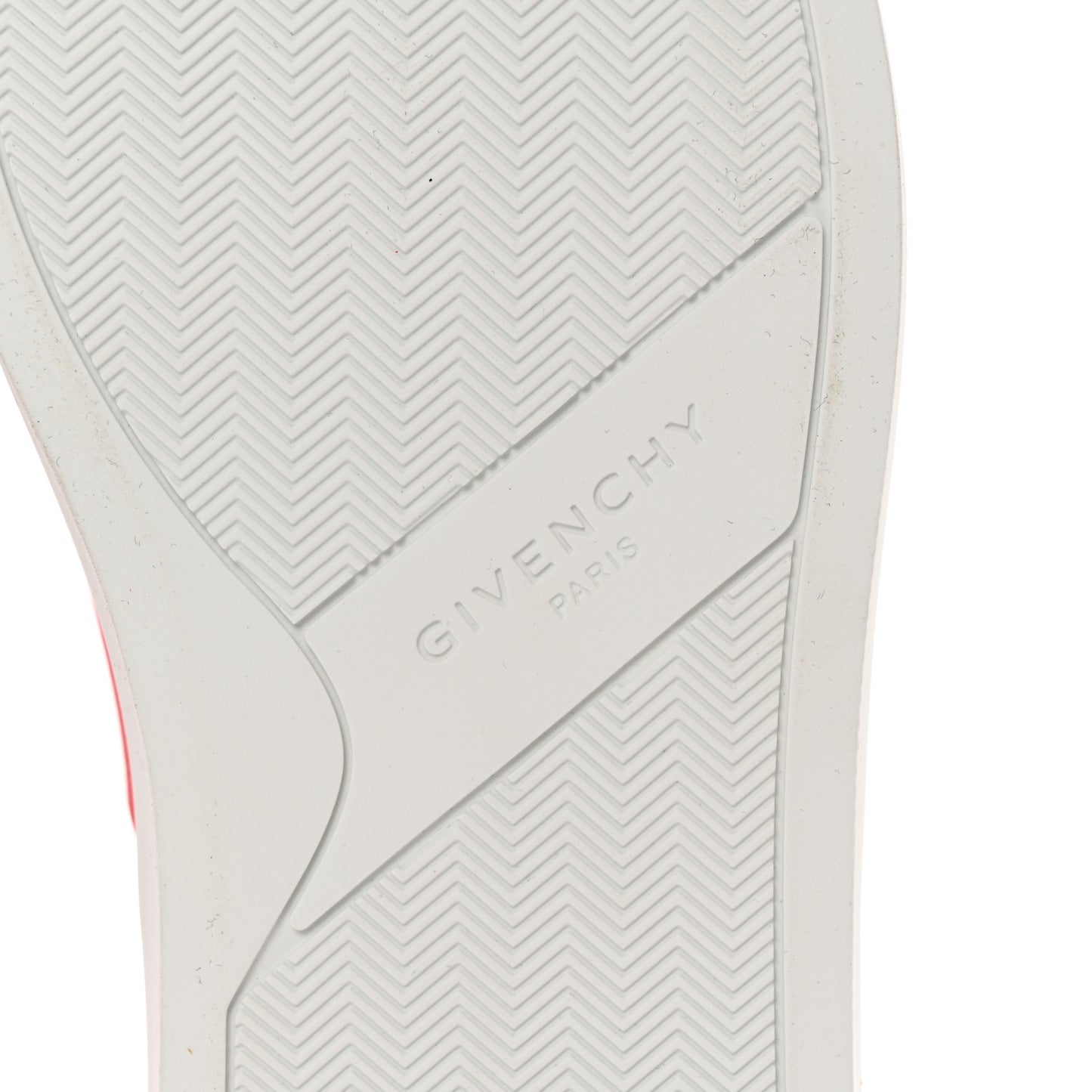 Calfskin Band Logo Mens Urban Street Sneakers 37 White Red