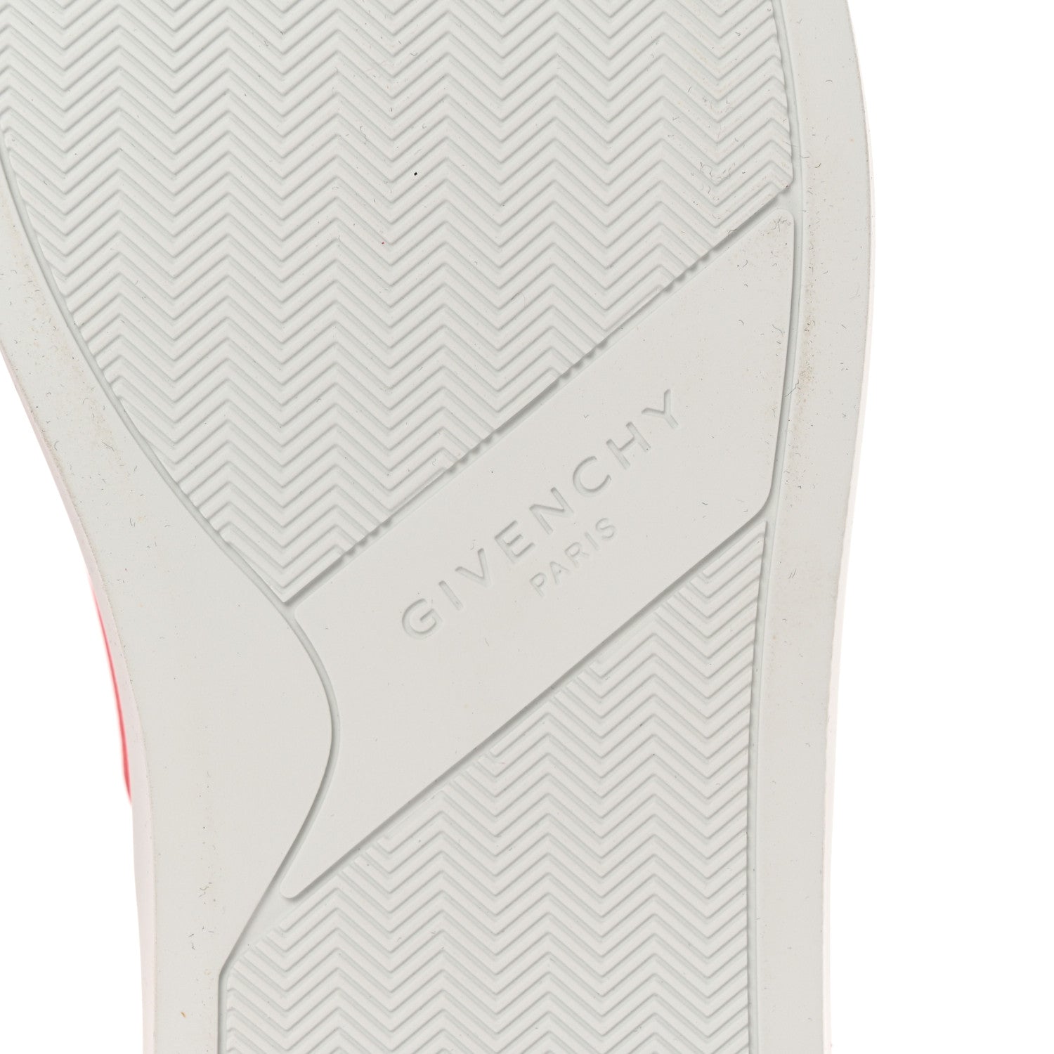 Givenchy Calfskin Band Logo Mens Urban Street Sneakers 37 White Red 7 of 11