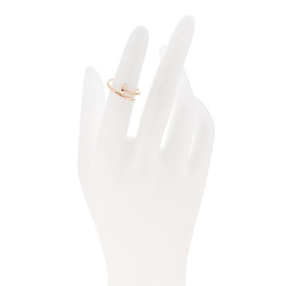 Cartier 18K Pink Gold Small Juste Un Clou Ring 48 4.5 2 of 5