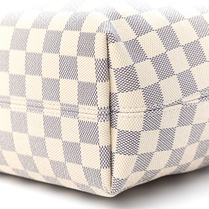 Louis Vuitton Damier Azur Graceful PM Rose Ballerine 10 of 10