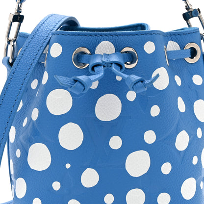 Louis Vuitton LV X YK Empreinte Nano Noe MM Blue White 7 of 9