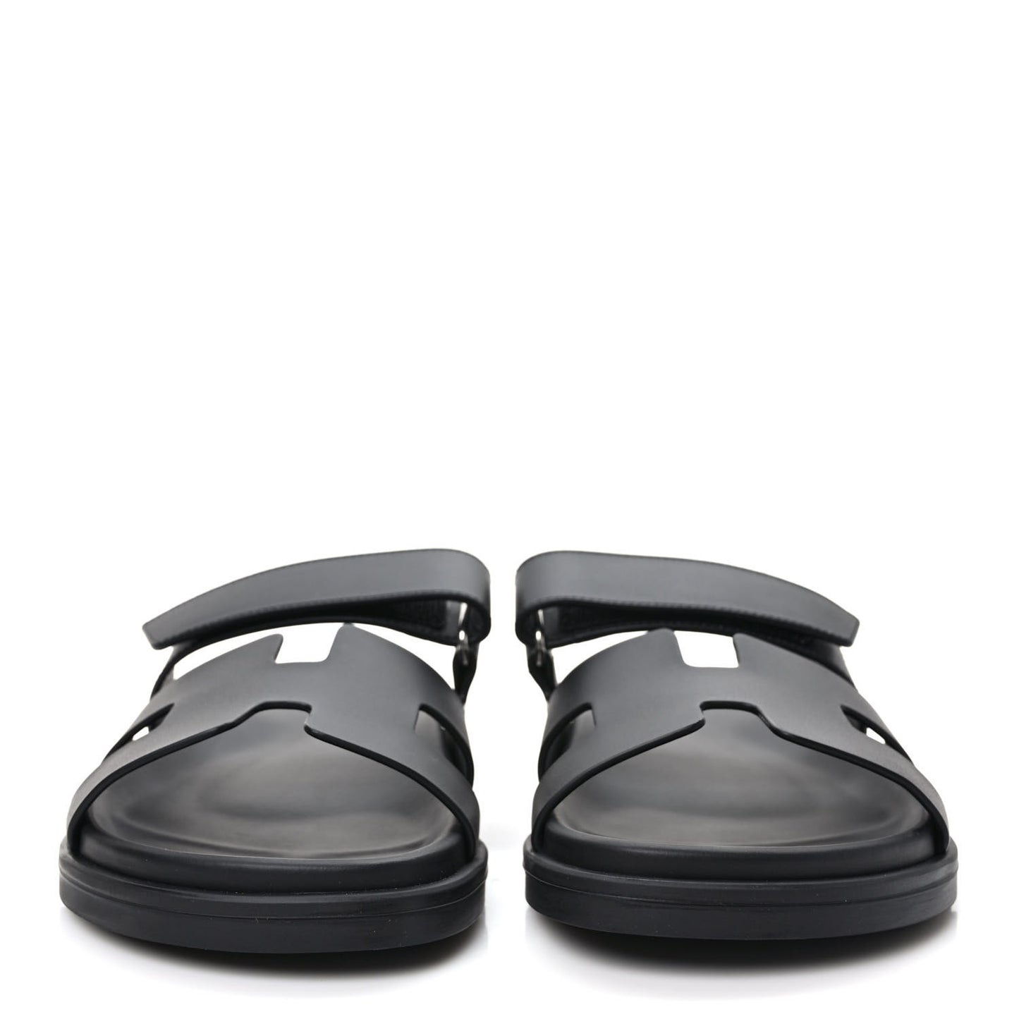Calfskin Womens Chypre Sandals 38 Black