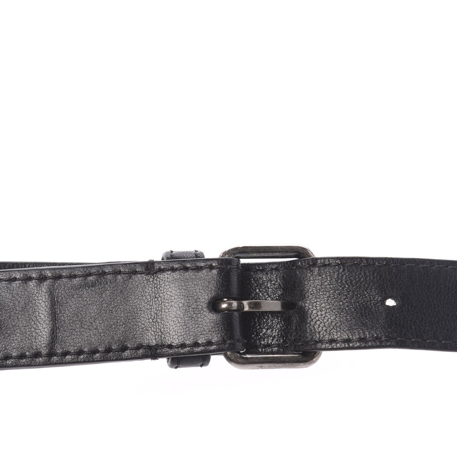 Chanel Lambskin Quilted Banane Waist Bag Fanny Pack Black 13 of 18
