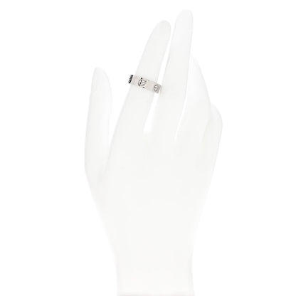 Cartier 18K White Gold 5.5mm LOVE Ring 50 5.25 2 of 5
