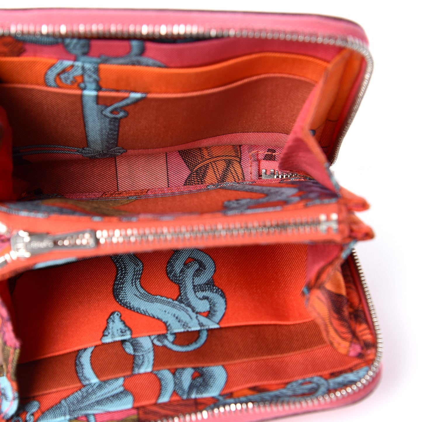 Epsom Silk'In Compact Wallet Rose Azalee