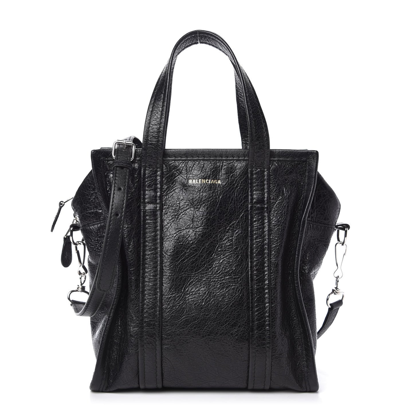 Agneau XS Bazar Shopper Tote Black