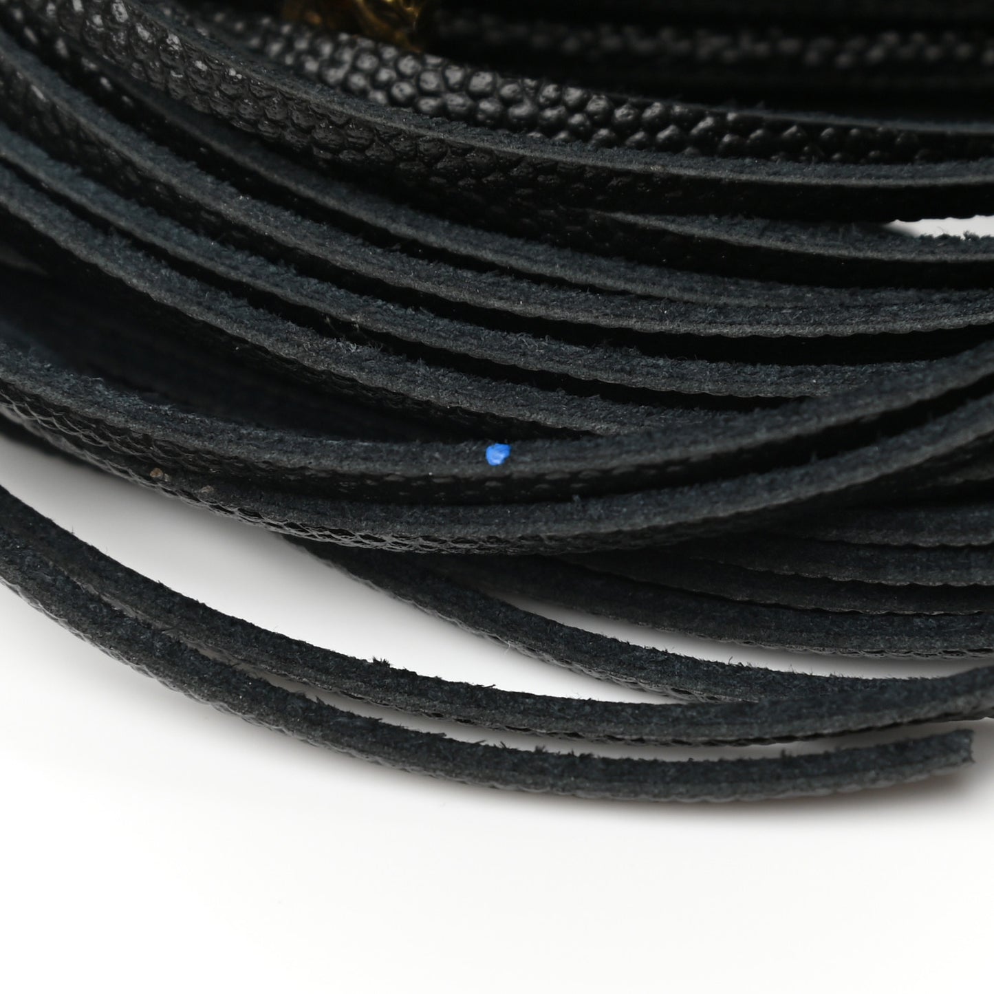 Grain De Poudre Matelasse Monogram Mini Lou Camera Bag Black