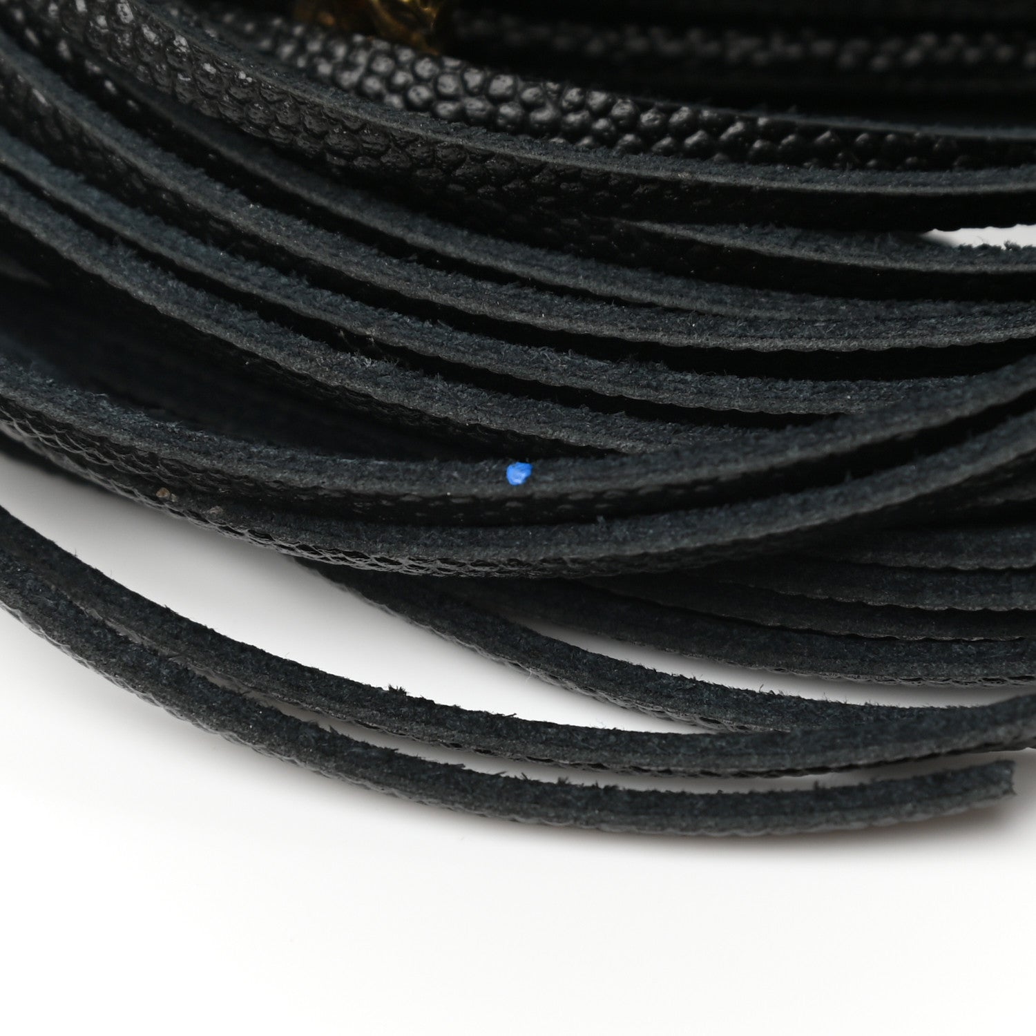 Saint Laurent Grain De Poudre Matelasse Monogram Mini Lou Camera Bag Black 12 of 13