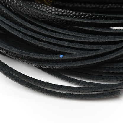 Saint Laurent Grain De Poudre Matelasse Monogram Mini Lou Camera Bag Black 12 of 13