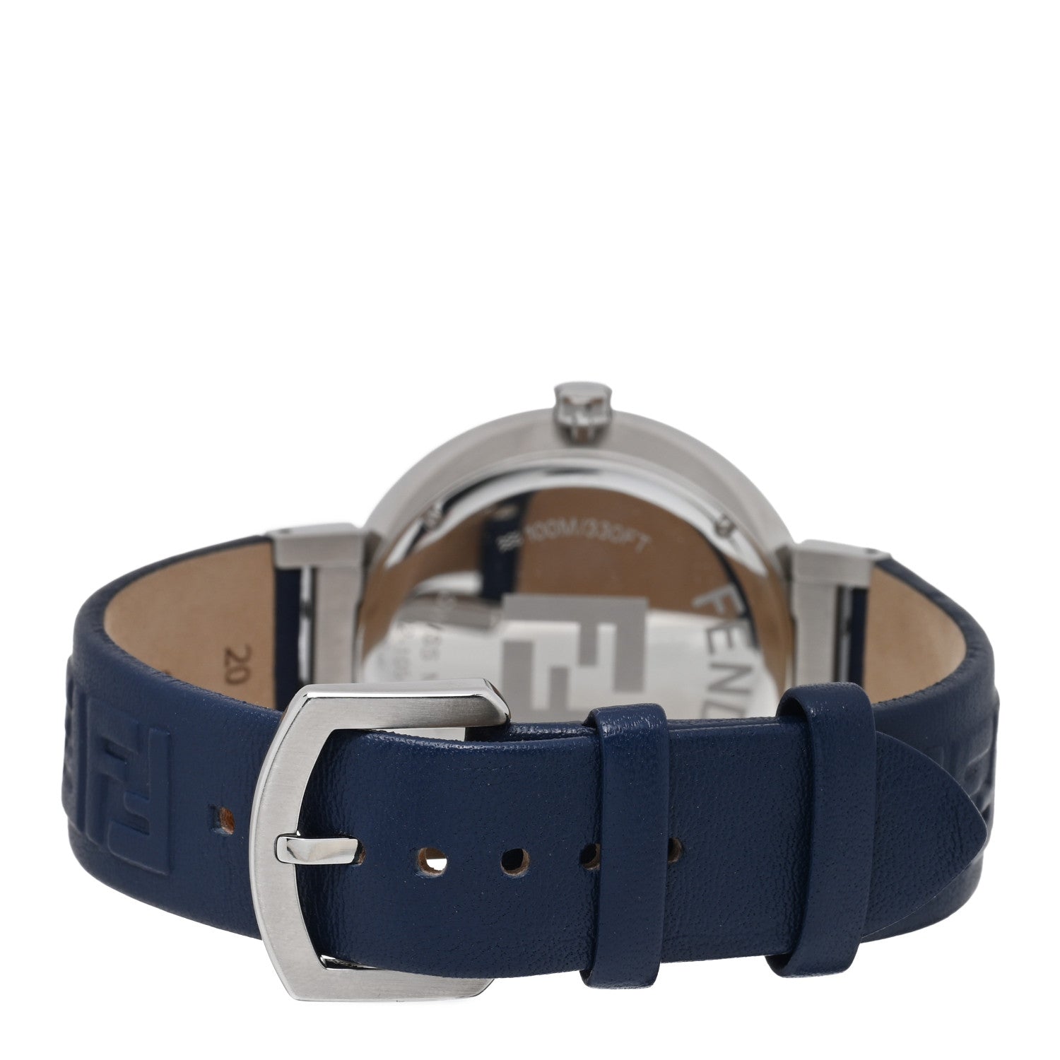 Fendi Stainless Steel Calfskin 39mm Forever Fendi Quartz Watch Blue 3 of 5