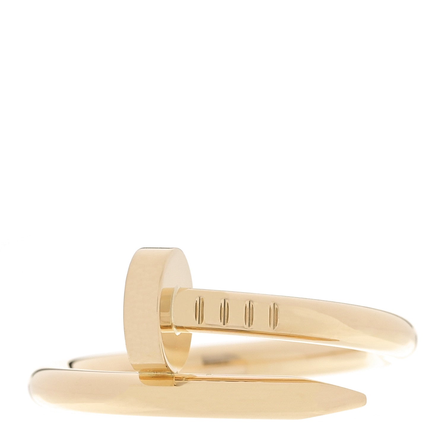 Cartier 18K Yellow Gold Juste Un Clou Ring 56 7.5 1 of 6