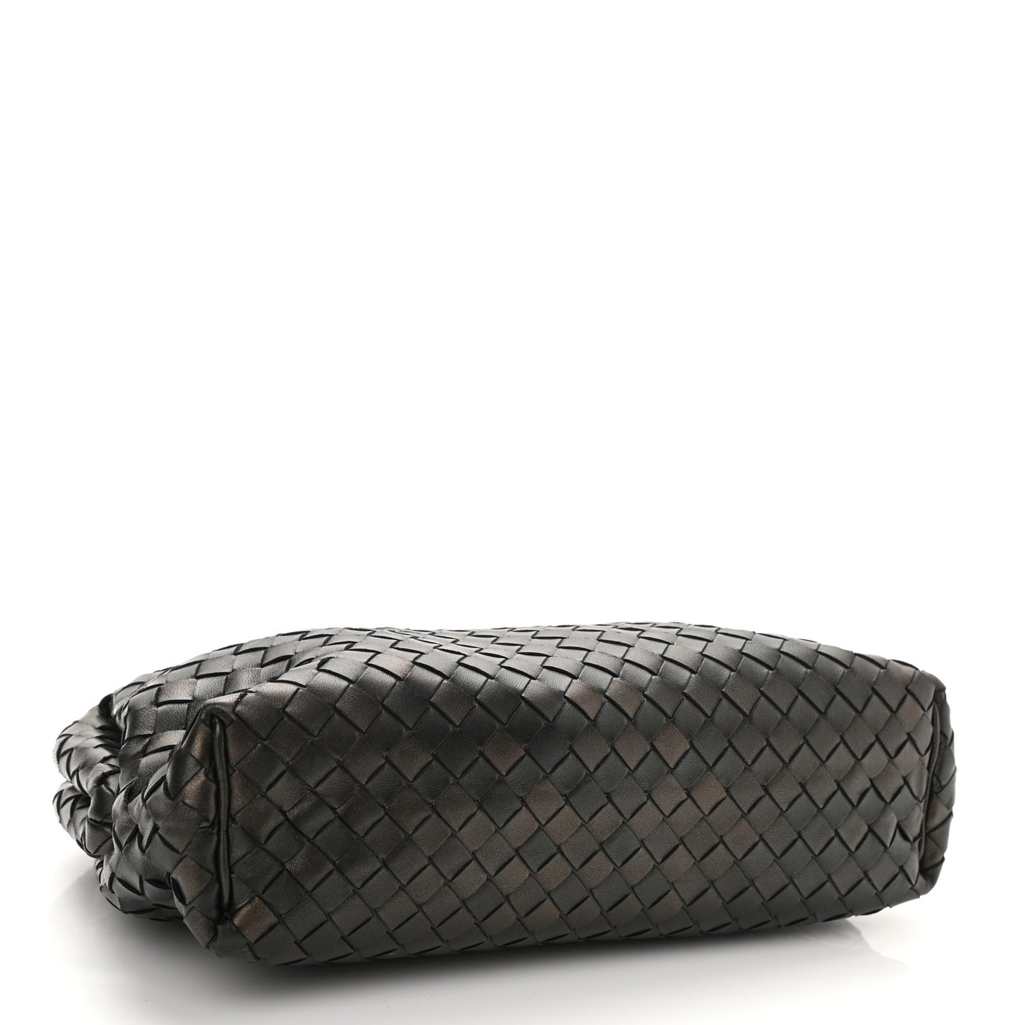 Nappa Intrecciato The Lauren 1980 Clutch Dark Bronze