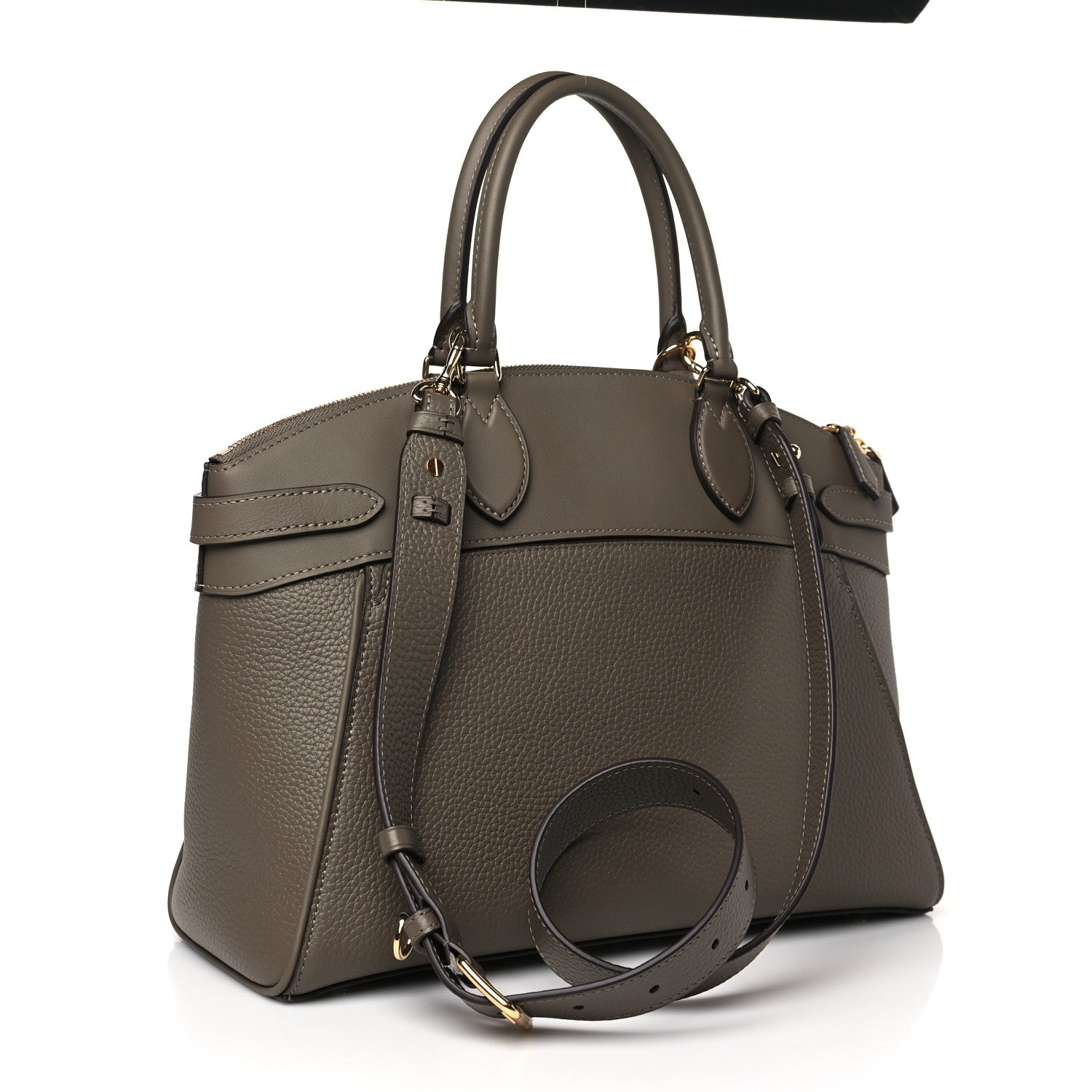 Louis Vuitton Taurillon Calfskin Vendome MM Earth 3 of 8