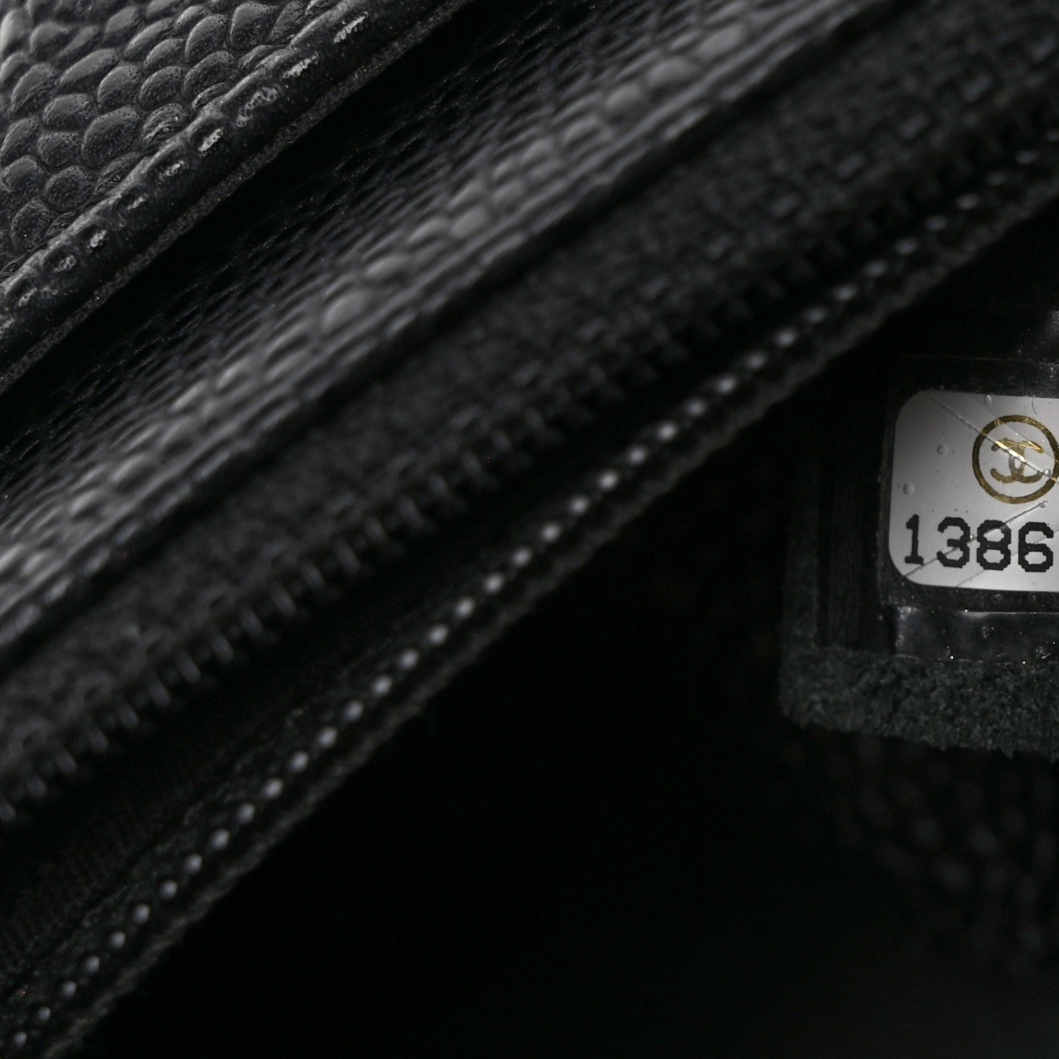 Chanel Caviar Half Moon Wallet On Chain WOC Black 8 of 11