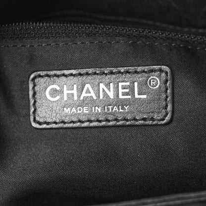 Chanel Lambskin Quilted Chanel 3 Maxi Tote Black 7 of 10