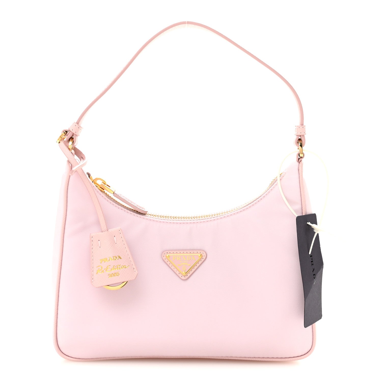 Prada Re-Nylon Saffiano Mini Re-Edition 2005 Bag Alabastro 1 of 11