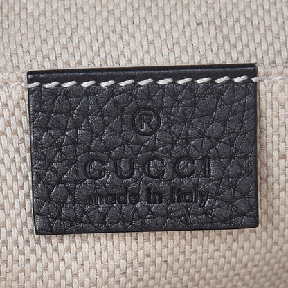Gucci Pebbled Calfskin Small Soho Disco Bag Black 6 of 7