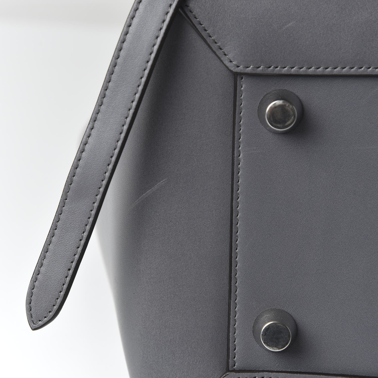 Celine Smooth Calfskin Mini Belt Bag Storm 12 of 12