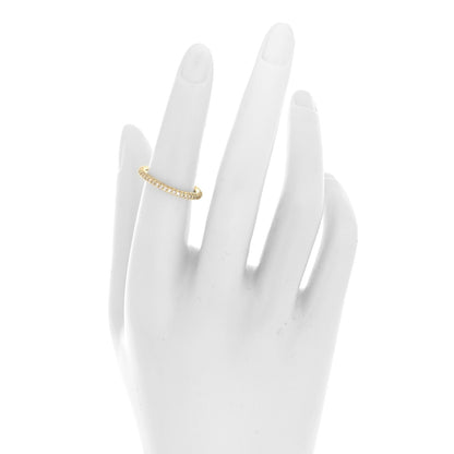 Roberto Coin 18K Yellow Gold Diamond Micro Pave Eternity Band Ring 52 6 2 of 4