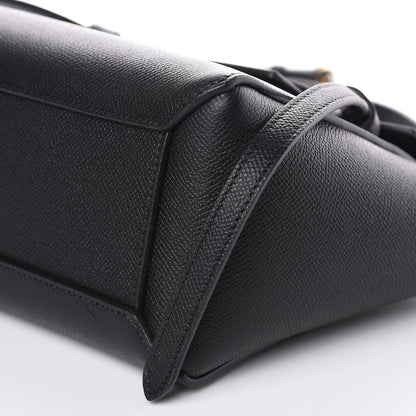 Celine Grained Calfskin Nano Belt Bag Black 8 of 9