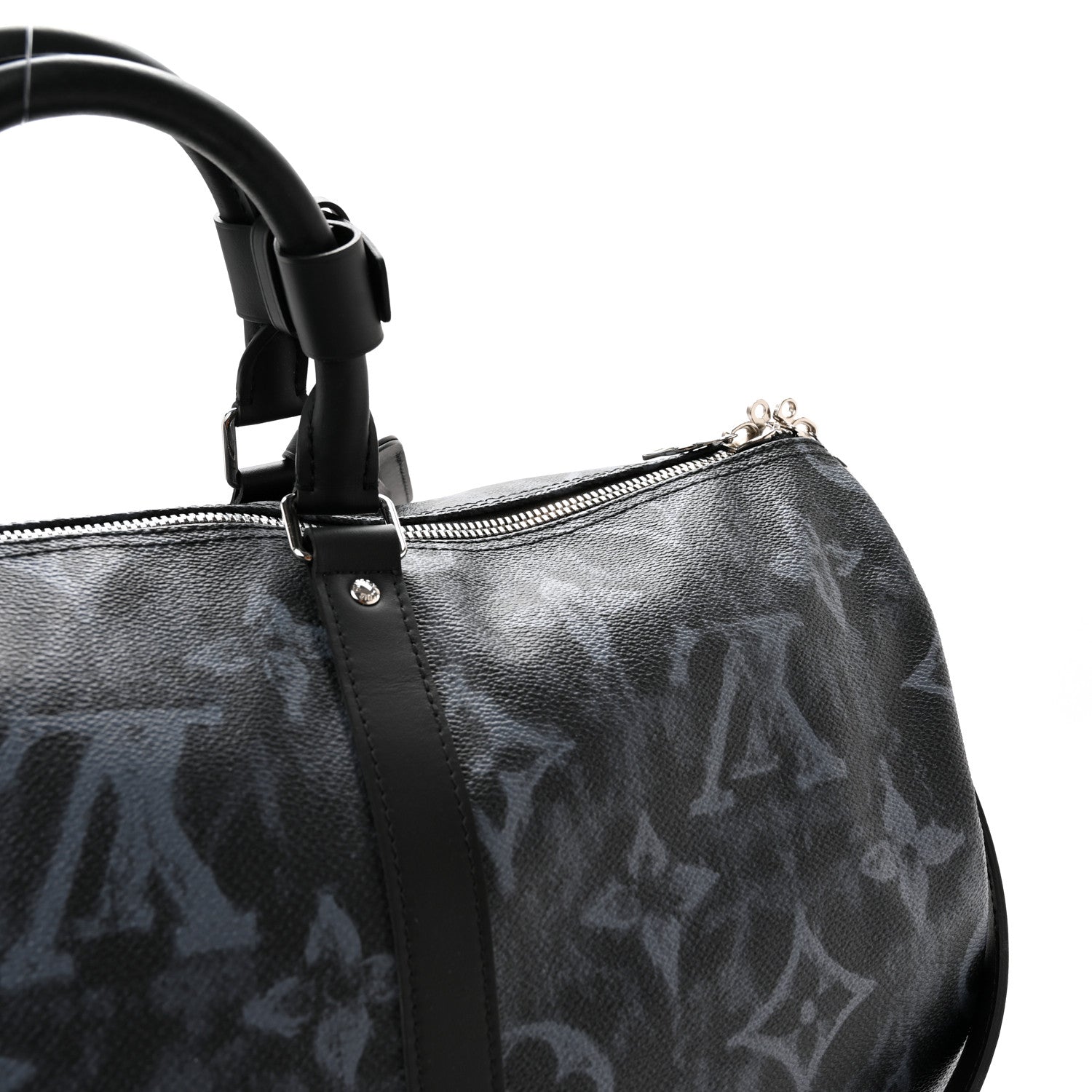 Louis Vuitton Monogram Pastel Keepall Bandouliere 50 Black 11 of 14