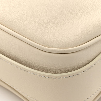 Celine Supple Calfskin Medium Romy Shoulder Bag Rice 15 of 15
