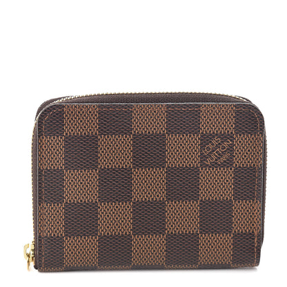 Louis Vuitton Damier Ebene Zippy Coin Purse 1 of 7