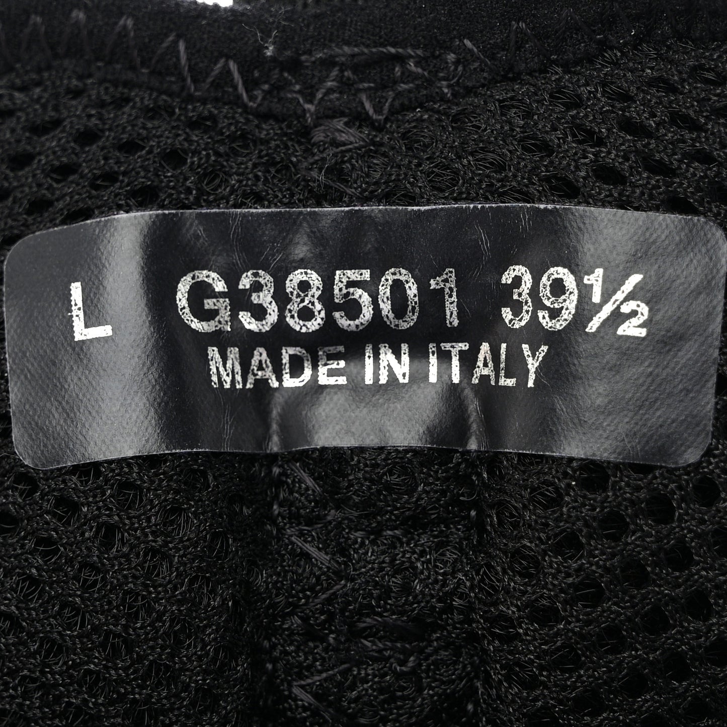 Suede Calfskin Mixed Fibers CC Sneakers 39.5 Black